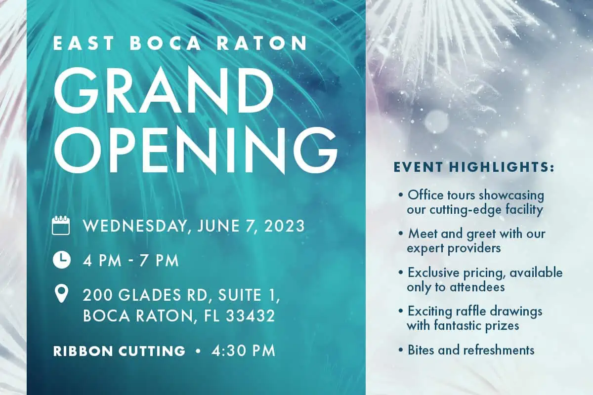 East Boca Raton Location Grand Opening event